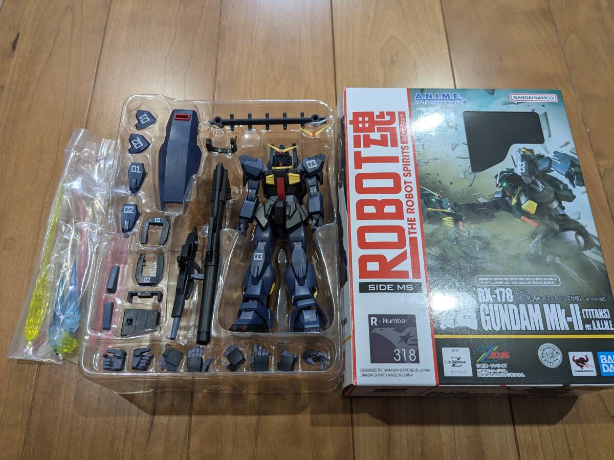 ROBOT魂 機動戦士Zガンダム RX-178 ガンダムMk-II(ティターンズ仕様) ver. A.N.I.M.E.
