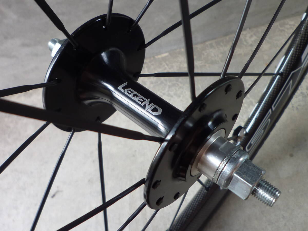 20H 650C フロント用100mm ナット止め カーボンクリンチャー 20H 650C フロント用100mm ナット止め カーボンクリンチャー