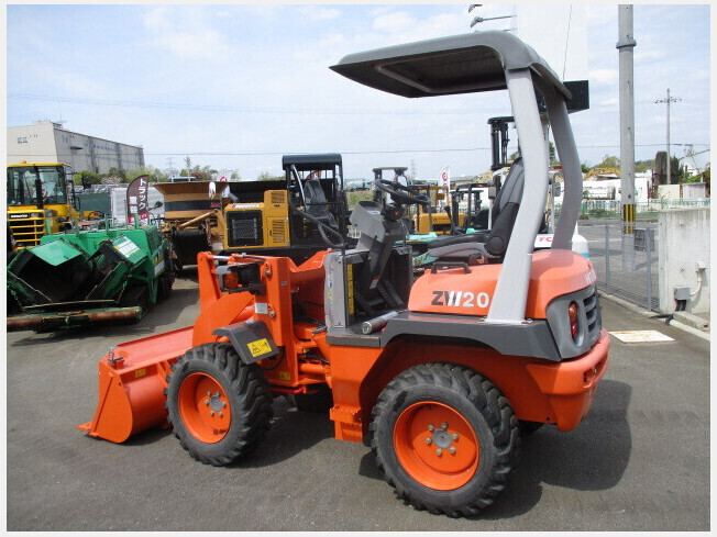  tireshovel ( wheel loader ) Hitachi building machine ZW20 2019 year 247h unused car. /AT specification / domestic exhaust gas restriction :3 next clear 