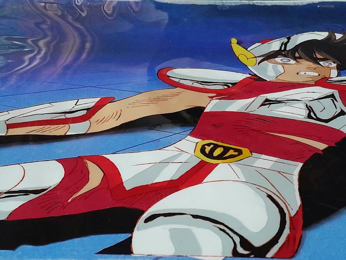 聖闘士星矢 天馬星座 ペガサス 星矢 セル画 不合致直筆背景画(聖 聖闘士星矢 天馬星座 ペガサス 星矢 セル画 不合致直筆背景画(聖
