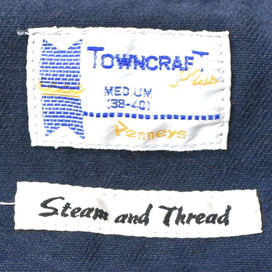 ネイビー メンズMサイズ GDC ジーディーシー 日本製 Gジャン タウンクラフトカスタムジャケット ダメージデニム SAT 本州送料無料 A585_画像8