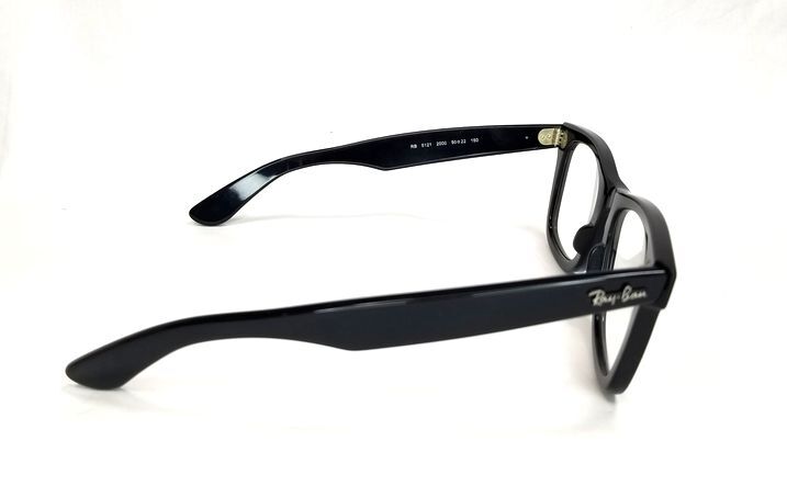 #古著屋大和【送料無料】 國內正規(guī)品 Ray-Ban RayBan レイバン WAYFARER ウェイファーラー RB5121 2000 伊達メガネ 眼鏡 老眼鏡 サングラス