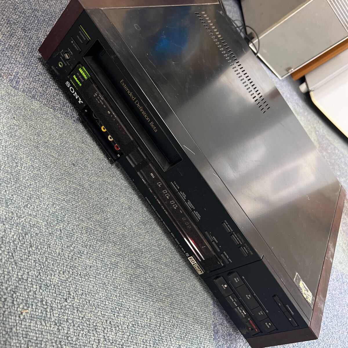 TONO☆ 高級EDベータハイファイビデオデッキ EDV-5000 SONY TONO☆ 高級EDベータハイファイビデオデッキ EDV-5000 SONY