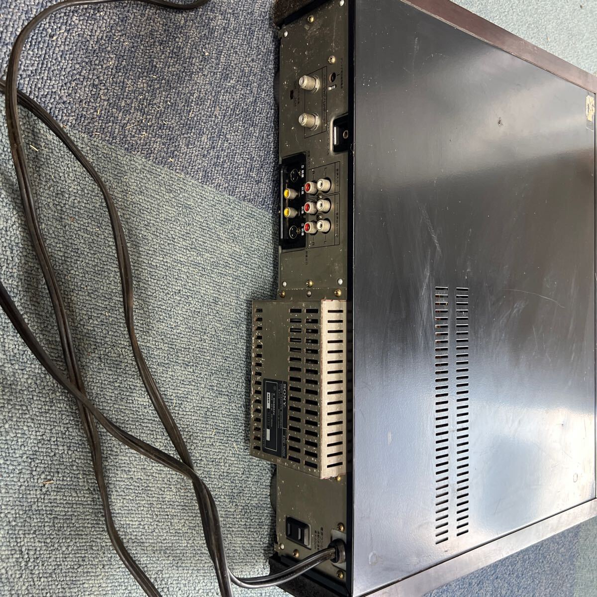 TONO☆ 高級EDベータハイファイビデオデッキ EDV-5000 SONY TONO☆ 高級EDベータハイファイビデオデッキ EDV-5000 SONY