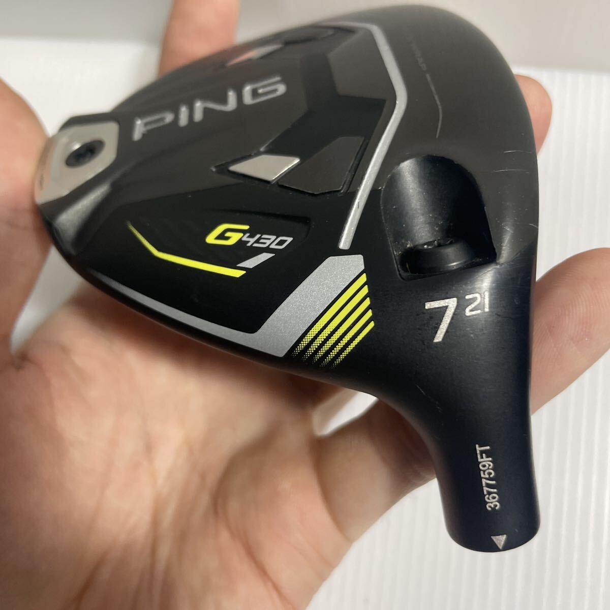 PING G430 MAX HL 7W 21° FW用 フェアウェイウッドヘッドのみ PING G430 MAX HL 7W 21° FW用 フェアウェイウッドヘッドのみ