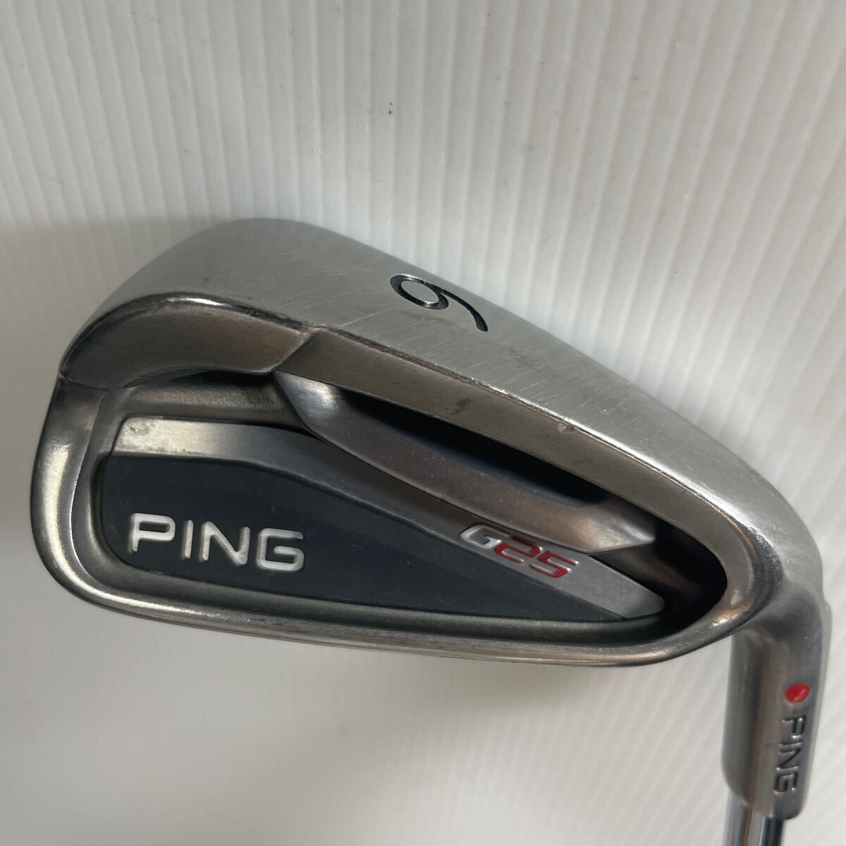 単品6番アイアン PING G25 #6 赤ドット N S PR ZELOS 7 R 単品6番アイアン PING G25 #6 赤ドット N S PR ZELOS 7 R