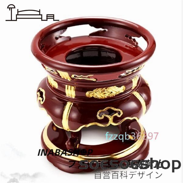 ◇新品◇木製朱塗面金 丸金台 7寸◇馨子台 馨子 リン台 大徳寺 ◇新品◇木製朱塗面金 丸金台 7寸◇馨子台 馨子 リン台 大徳寺