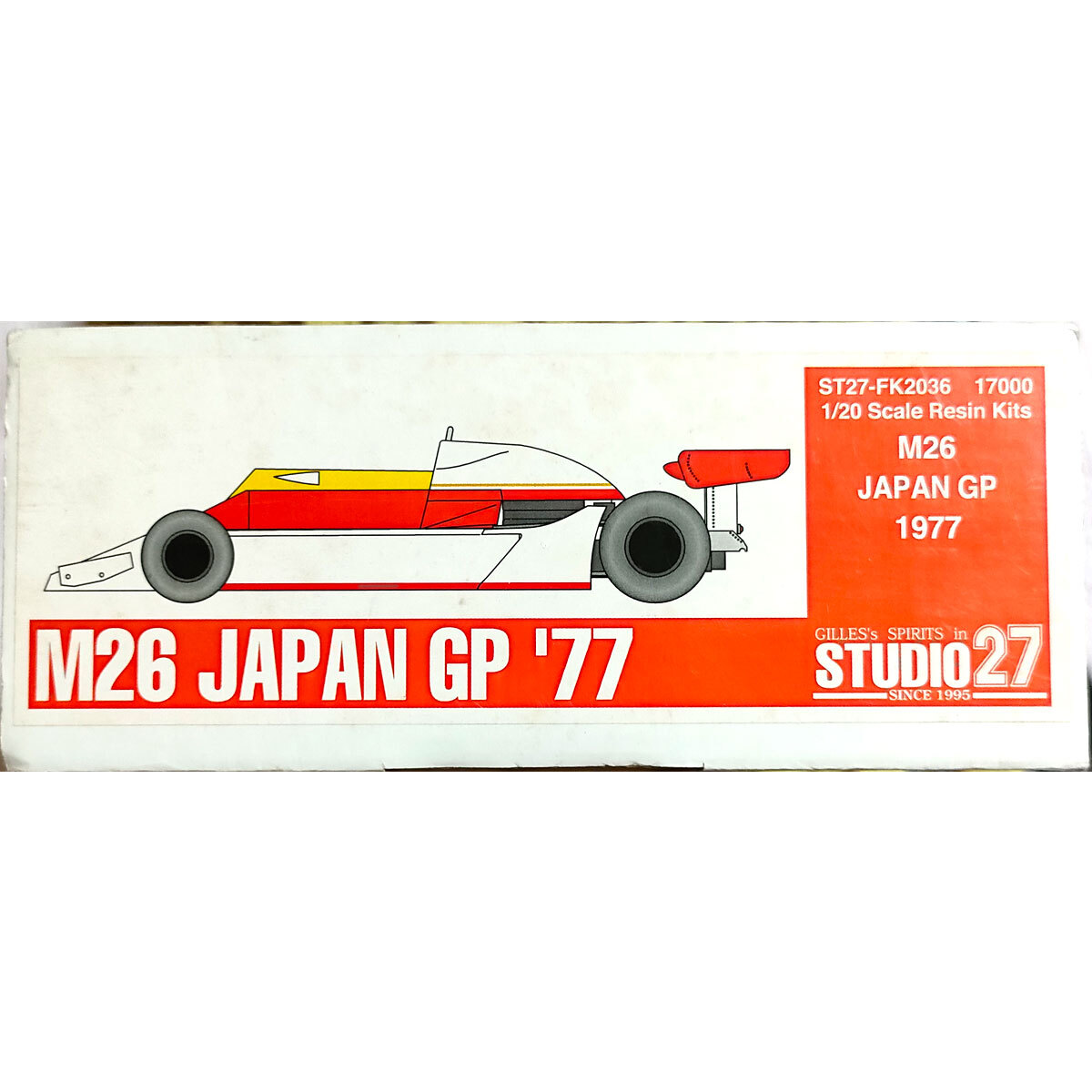 マクラーレン M26 フォード 日本GP 1977 1/20 スタジオ27