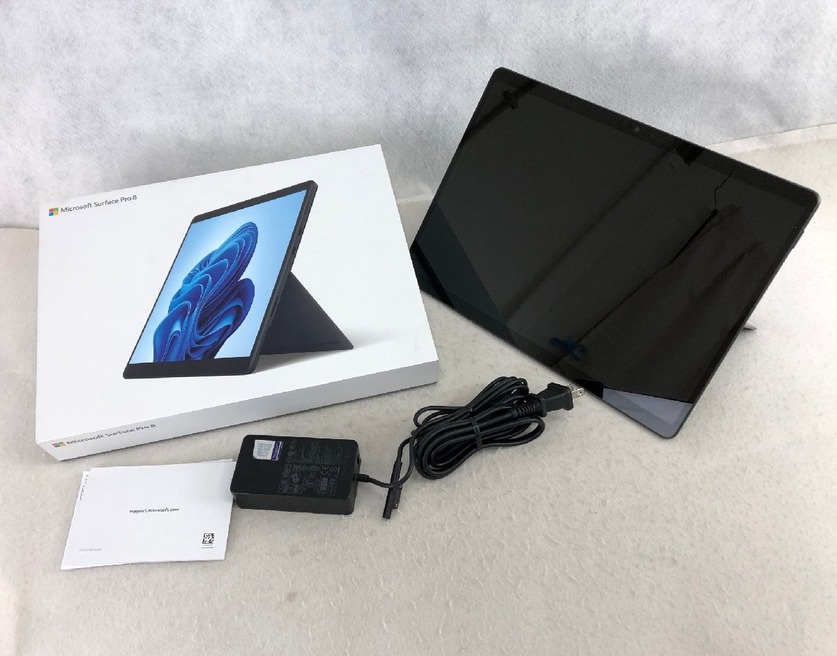 ★ジャンク品★Surface Pro8 8PV-00026 CPU：11th Gen Core i7 1185G7-3.00GHz/メモリ：16GB/ストレージ容量：256GB Microsoft
