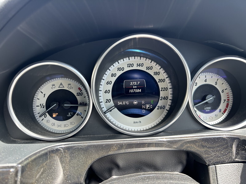 MB220 W212 E350 AV 后期 ワゴン 純正 スピード メーター ◆107584km ◆A212 900 07 25 【動畫有り】○