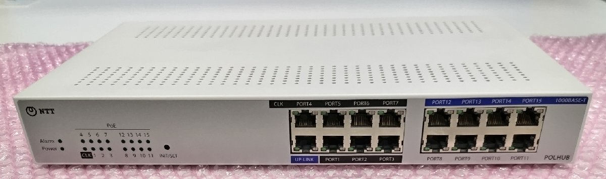 NTT αA1 A1-16 POLHUB 16ポートPoE給電ハブ ネットワーク NTT αA1 A1-16 POLHUB 16ポートPoE給電ハブ ネットワーク