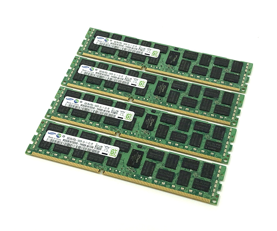 MacPro 2009・2010・2012用 メモリ 8GBx4枚 計32GB DDR3 PC3 10600R/1333MHz ECC REG/動作確認済