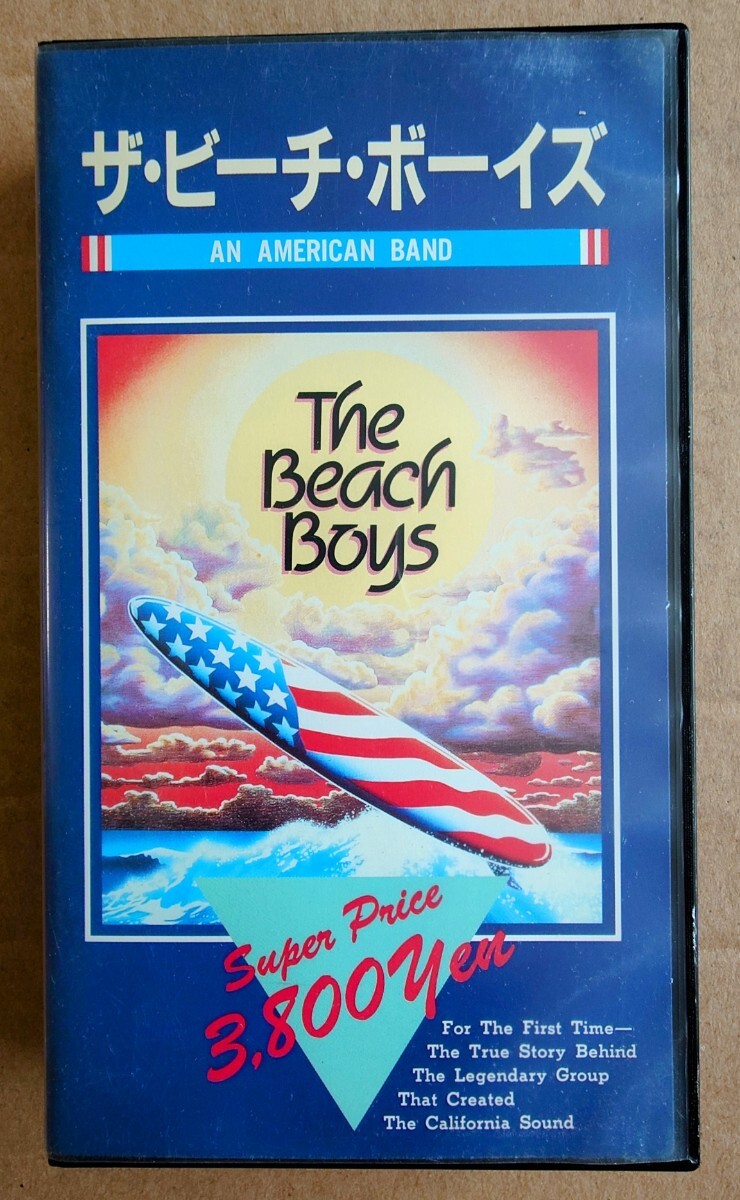  прекрасный товар! работа проверка * пляж boys *Beach Boys*AN AMERICAN BAND*VHS* записано в Японии!