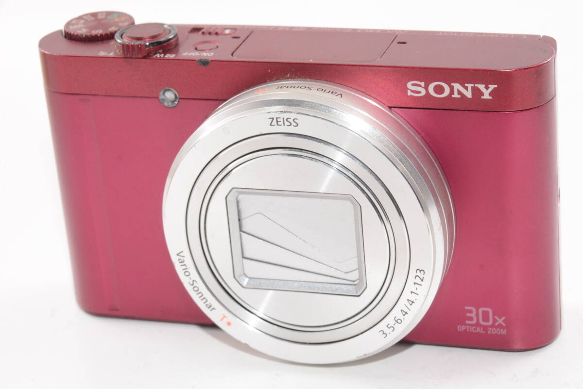 【外観並級】SONY ソニー Cyber-shot DSC-WX500 レッド　#s11426