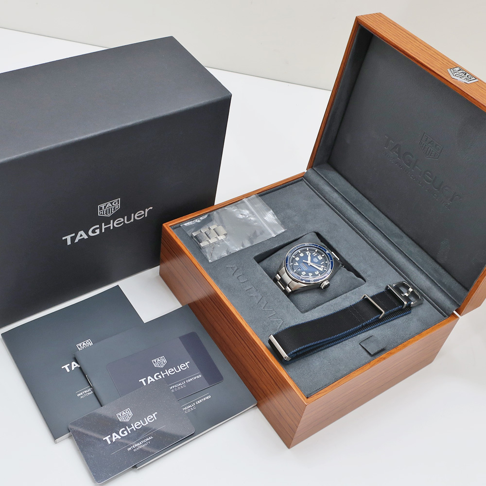 [ Tempaku ] TAG Heuer o-ta vi akyali балка 5 Chrono измерительный прибор WBE5116.EB0173 42mmb люмен zSS самозаводящиеся часы наручные часы мужчина 