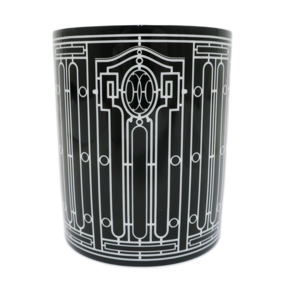 名東】エルメス マグカップ H DECO ブラック ホワイト 陶器 小物 名東】エルメス マグカップ H DECO ブラック ホワイト 陶器 小物