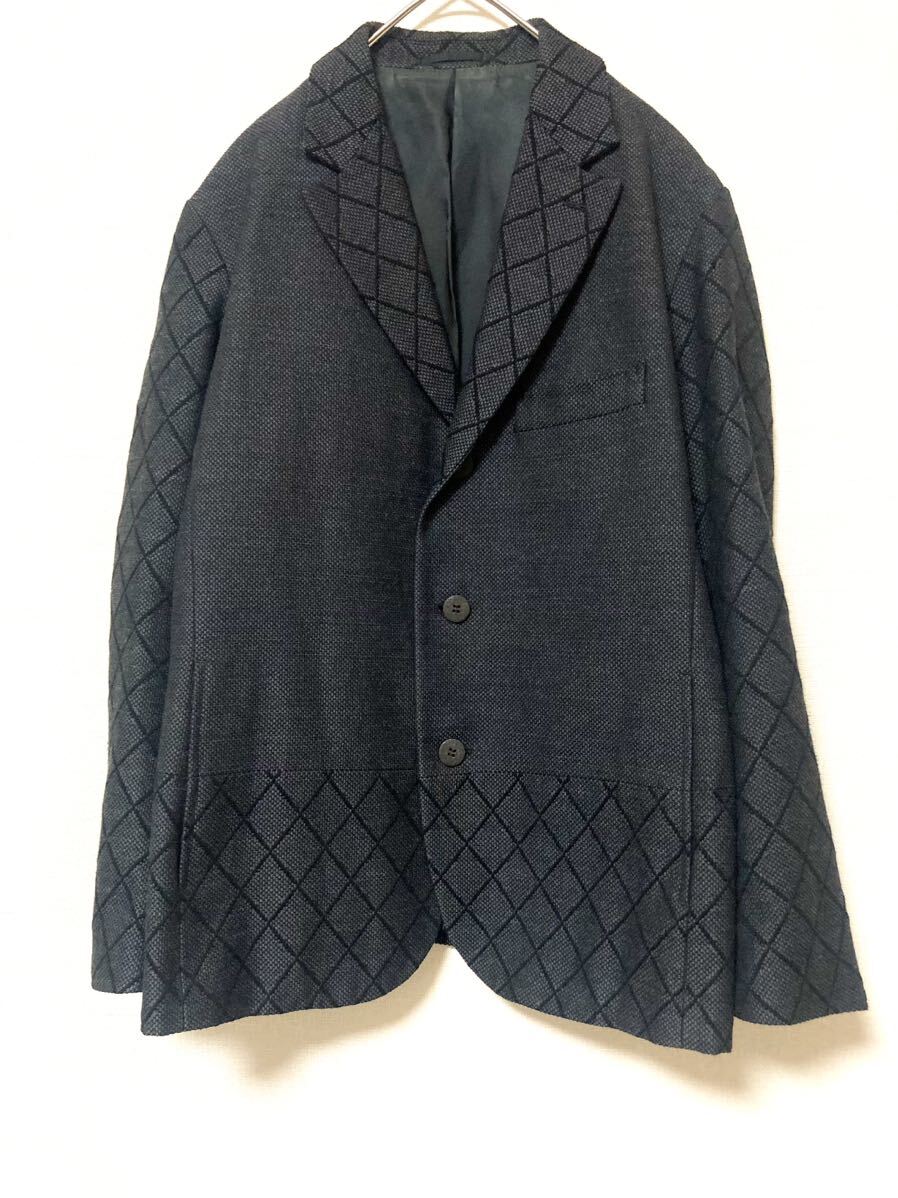 イッセイミヤケ メンズ issey miyake MEN チェック ジャケット イッセイミヤケ メンズ issey miyake MEN チェック ジャケット