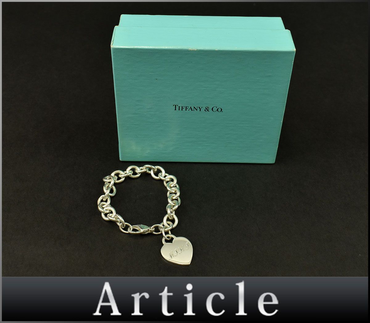 最終値下げ美品 Tiffany&Co. ティファニー シルバー ブレスレット