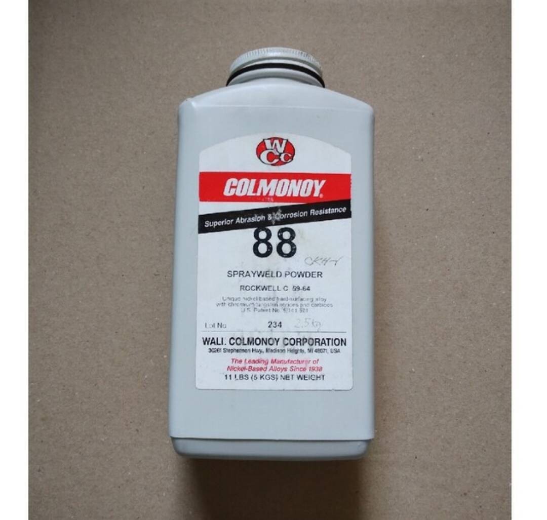 Ni基粉末。プラズマ粉体溶射溶接用粉末。コルモノイ社製 No.88。2.5kg。格安