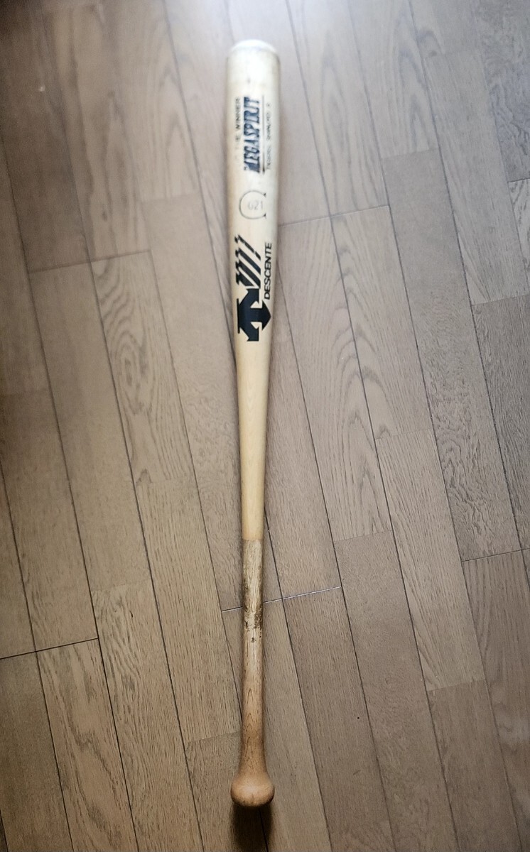 阪神タイガース 5 新庄剛志選手 実使用 バット 支給品 DESCENTE 阪神タイガース 5 新庄剛志選手 実使用 バット 支給品 DESCENTE