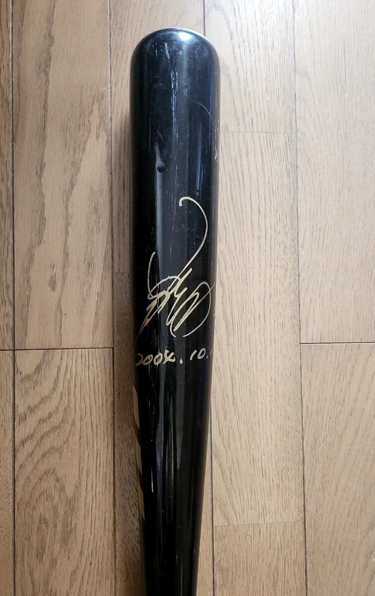阪神タイガース 3 八木裕選手 直筆サイン入り 実使用 バット 阪神タイガース 3 八木裕選手 直筆サイン入り 実使用 バット