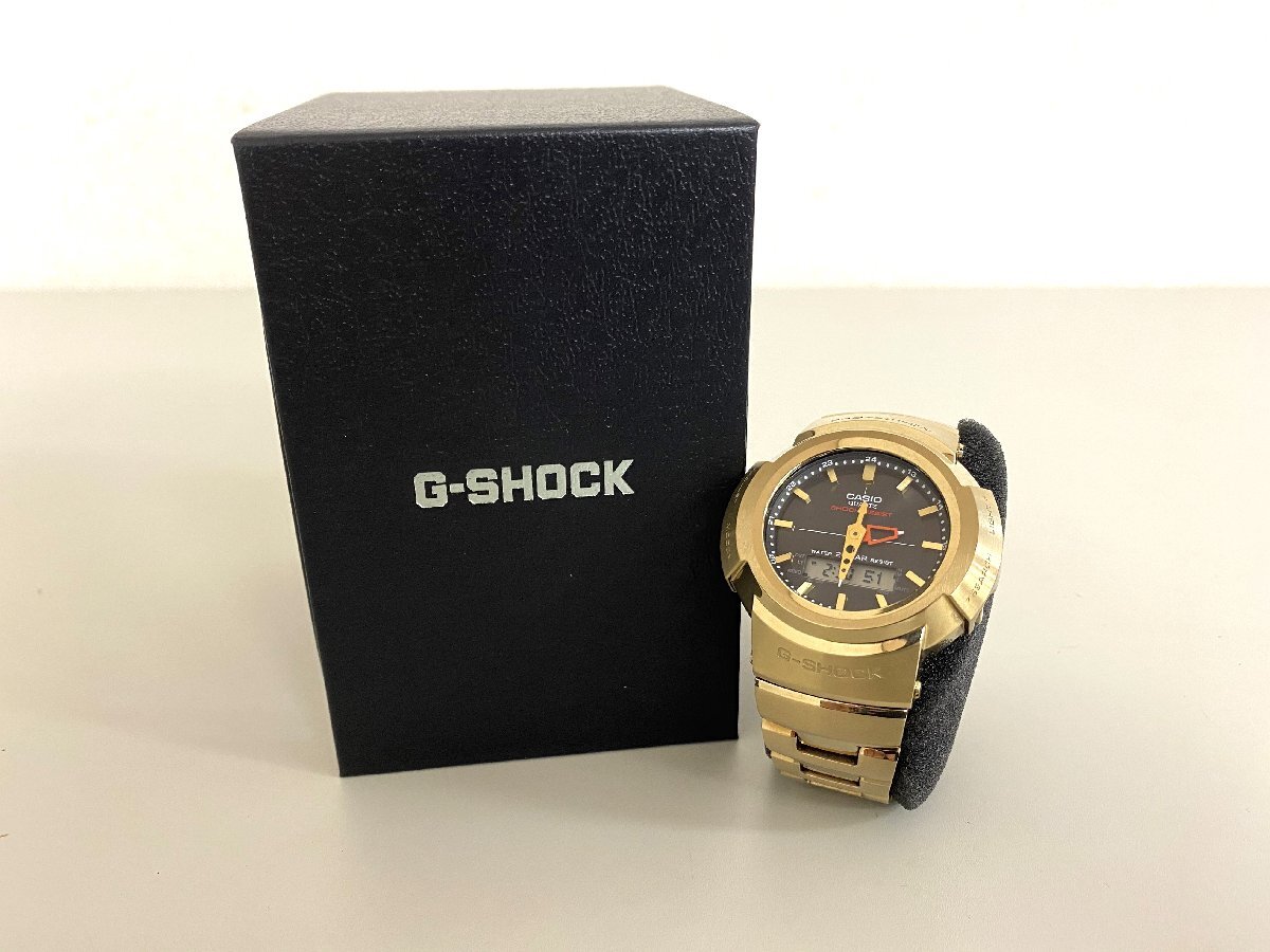 高崎店【中古品】u8-95 CASIO カシオ G-SHOCK AWM-500GD WATER RESIST 20BAR 5640 腕時計 動作確認済み