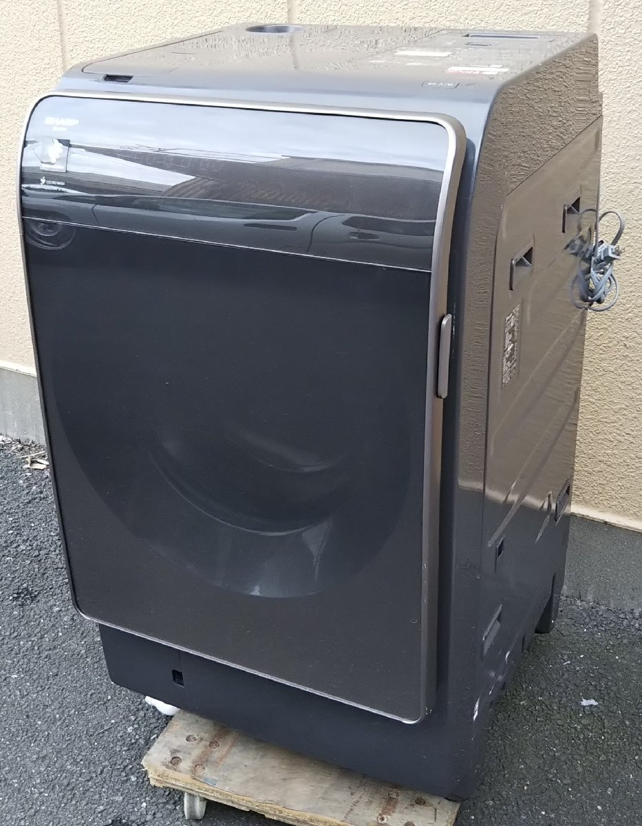 □動作確認済み!! SHARP シャープ ドラム式電気洗濯乾燥機 ES-X11A-TL 22年製 脱水11kg 乾燥6kg 直接引き取り歓迎 □埼玉戸田店