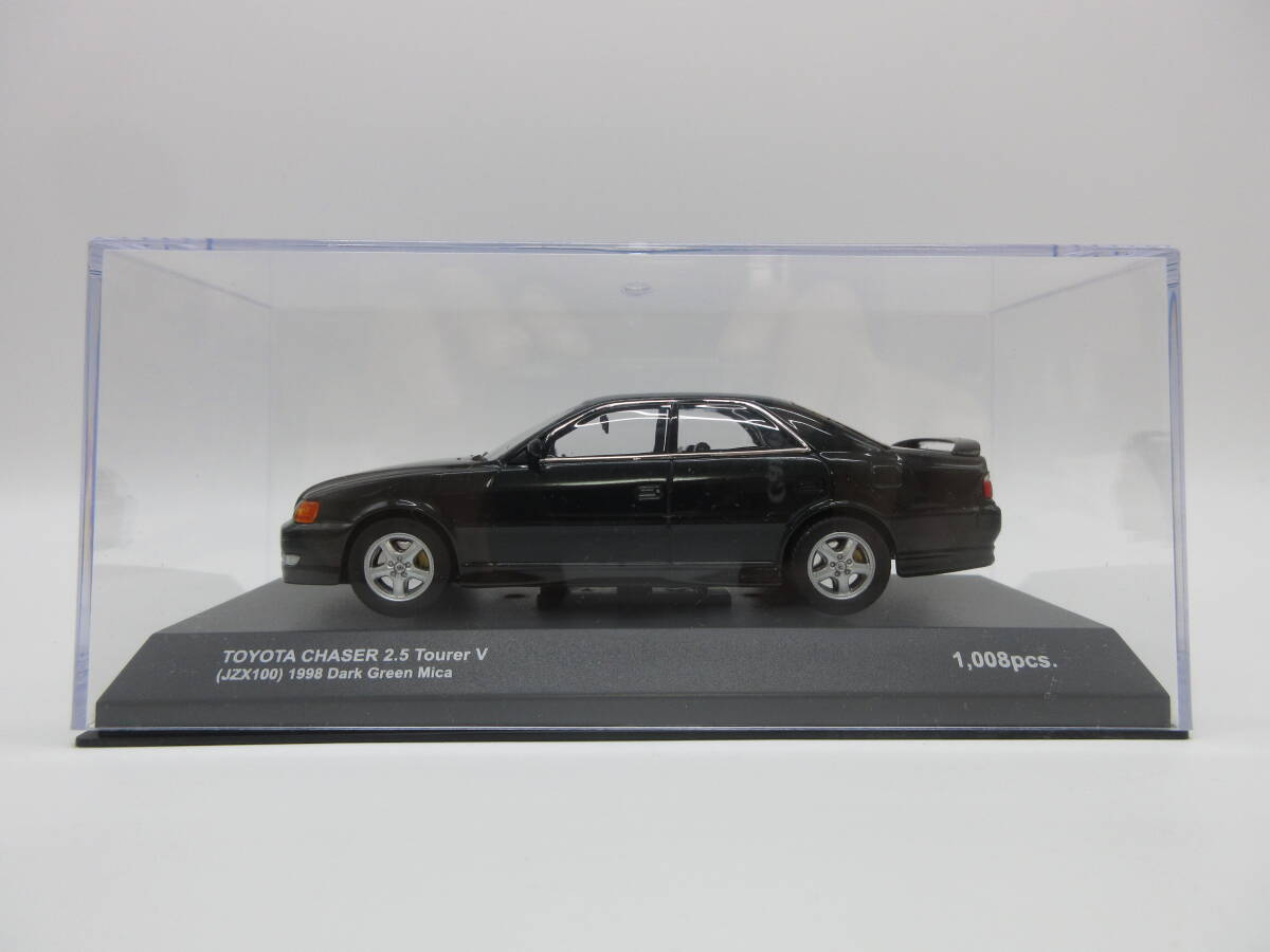 雪の豪奢 1/43 京商 トヨタ チェイサー Chaser 2.5 Tourer V 1998 乗用車