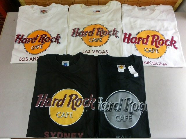2ねAS Tシャツ Hard Rock CAFE ハードロックカフェ プリント 半袖