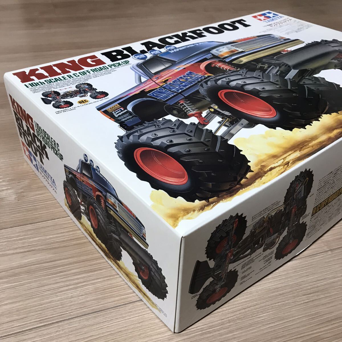 TAMIYA 1/10 RC KING BLACK FOOT 田宮 タミヤ ラジコン キング TAMIYA 1/10 RC KING BLACK FOOT 田宮 タミヤ ラジコン キング