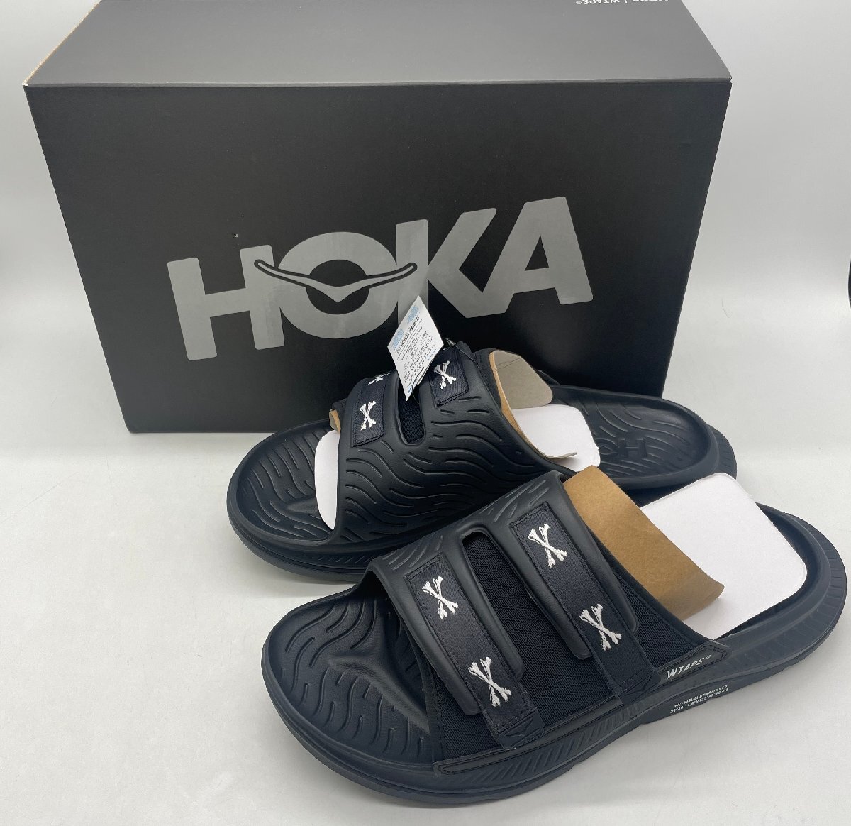 ☆未使用品☆WTAPS ダブルタップス x HOKA ONE ONE U ORA LUXE 1155398 サンダル サイズ:28cm [66-0809-O1]