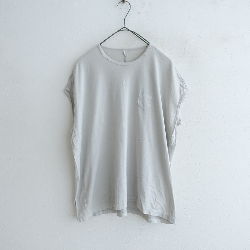 【定価1.1万】ゴーシュ *100/2マイルド天竺フレンチスリーブプルオーバー*2カットソーTシャツ無地(33-2407-176)【90H42】