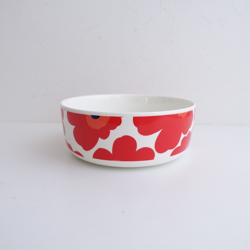 【北歐】美品/マリメッコ marimekko *UNIKKO ボウル 20㎝*食器お皿【陶器】(wa87-2407-184)【42H42】