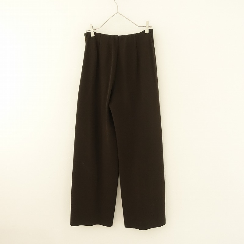 http://エポカ EPOCA *センターシームサイドボタンパンツ*40ダークグリーンワイド(25-2310-204)【10K32】
