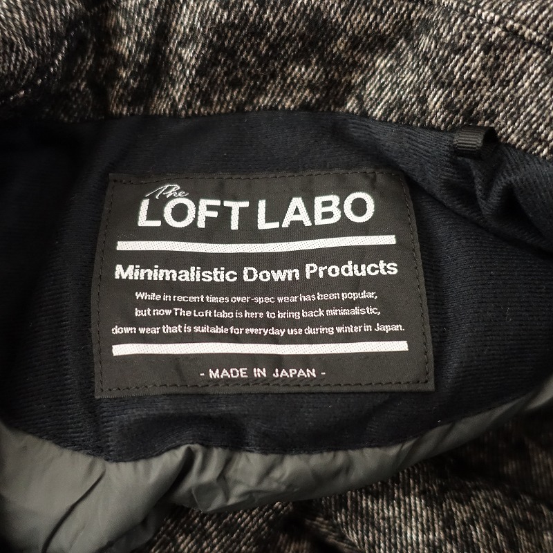 http://【定価7.7萬】ロフトラボ THE LOFTLABO *NOMY DOUBLE BREASTED MIDDLE DOWN COATミドルコート*1ダウン(jk1-2310-299)【52J32】