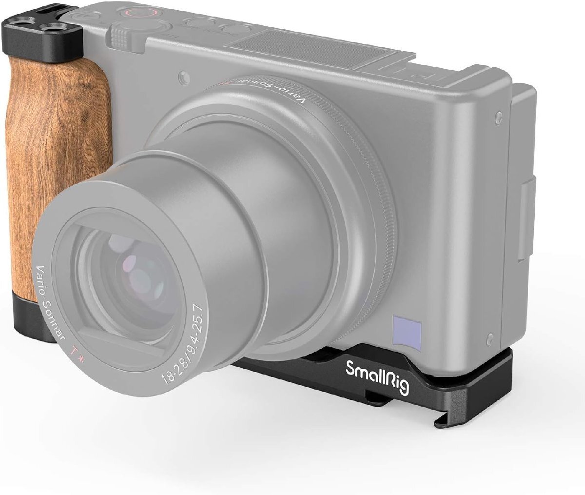 カメラ専用L型プレート 木制ハンドル付き-2936　SmallRig　BB0221