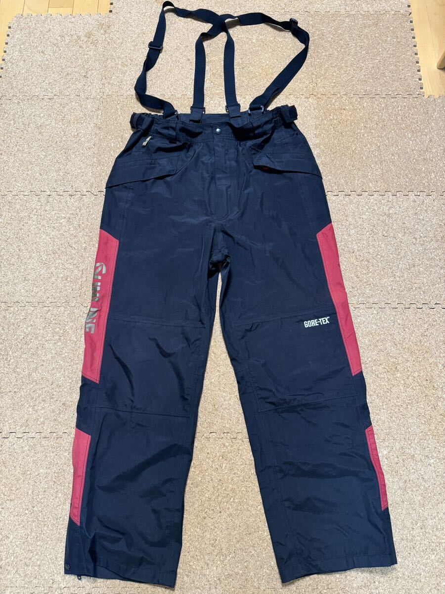 美品 サンライン ゴアテックスXCR レインパンツ SUNLINE GORE-TEX サイズLL