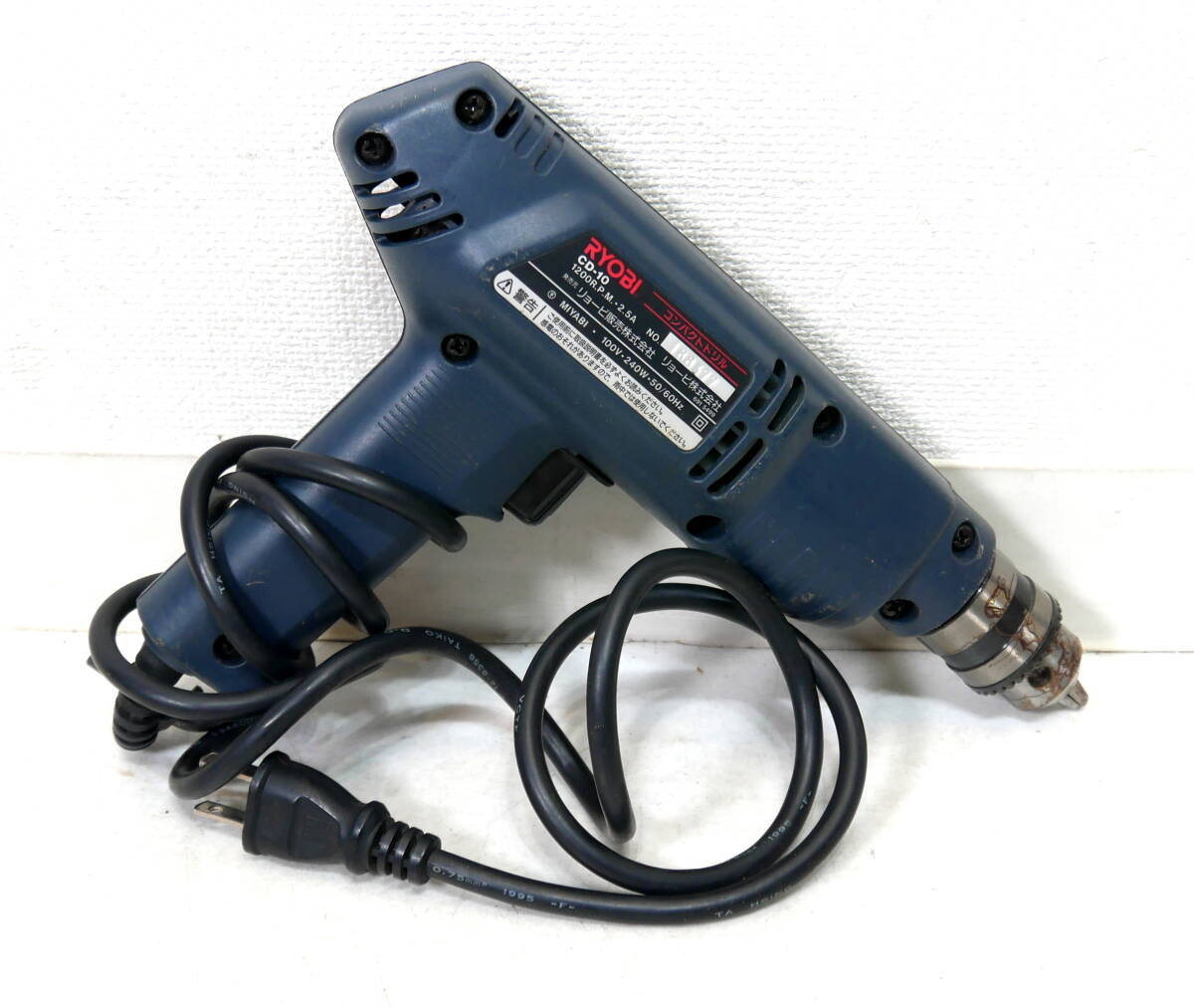 R608-H358 RYOBI リョービ CD-10V コンパクトドリル 電気ドリル R608-H358 RYOBI リョービ CD-10V コンパクトドリル 電気ドリル