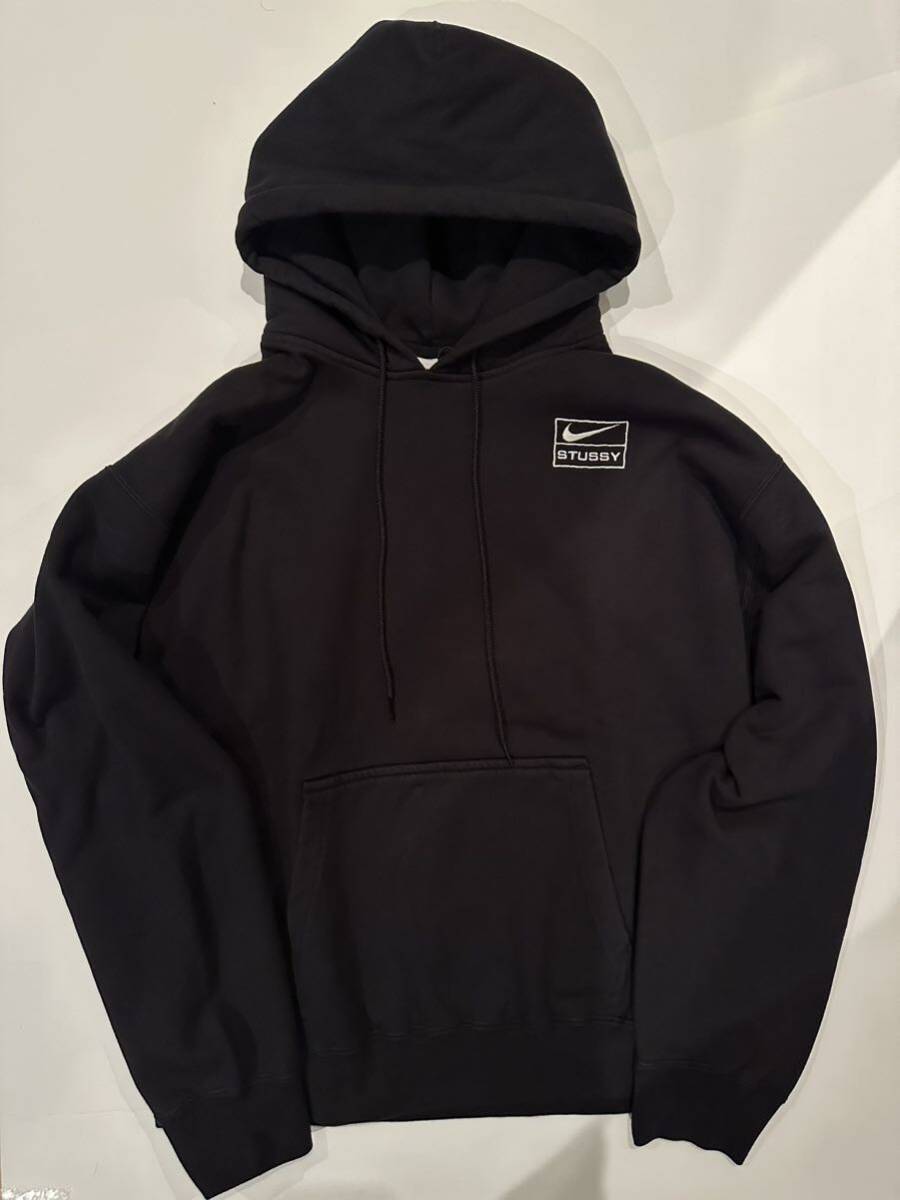 NIKE × STUSSY ナイキ × ステューシー パーカー 黒 S 新品 正規 NIKE × STUSSY ナイキ × ステューシー パーカー 黒 S 新品 正規