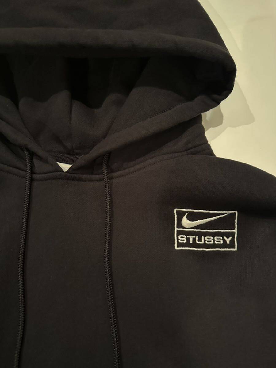 NIKE × STUSSY ナイキ × ステューシー パーカー 黒 S 新品 正規 NIKE × STUSSY ナイキ × ステューシー パーカー 黒 S 新品 正規