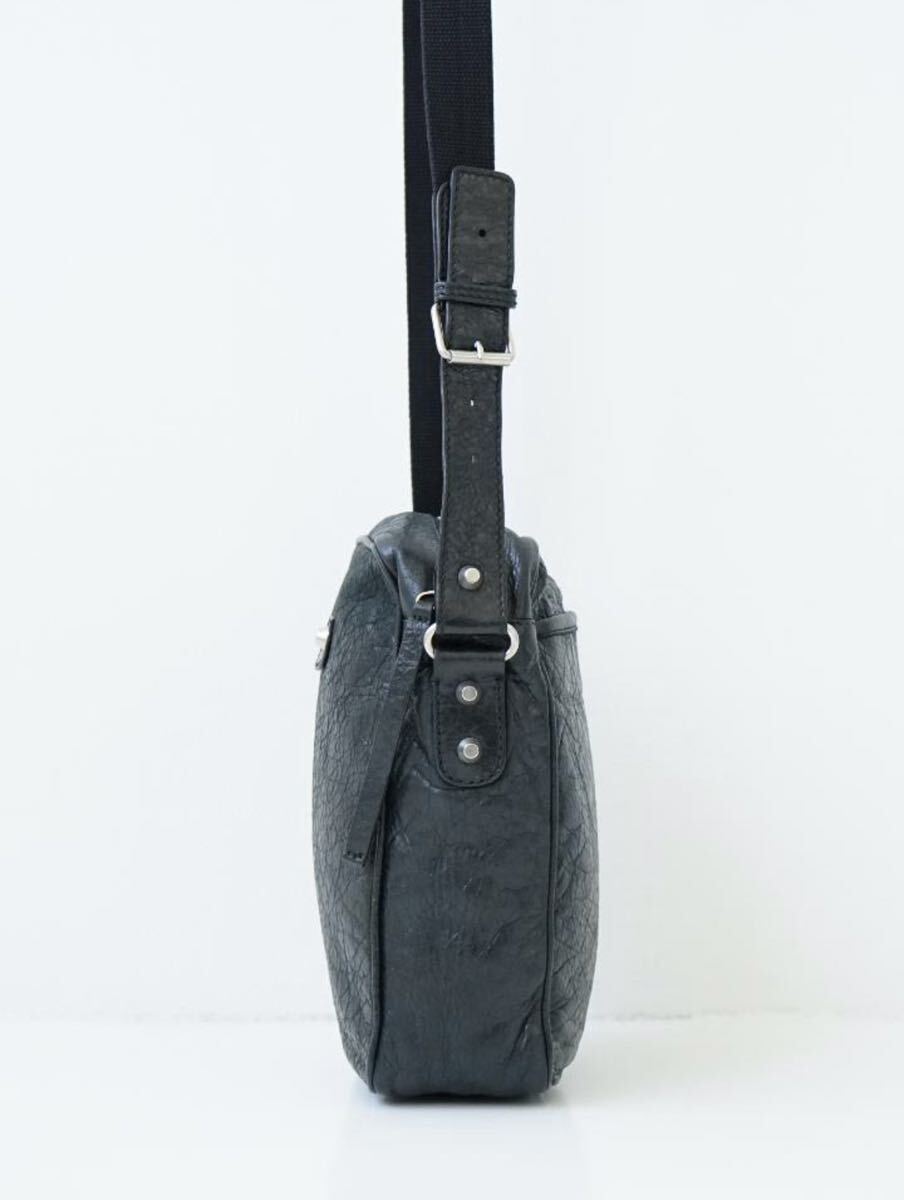 BALENCIAGA バレンシアガ レザーショルダーバッグ レザークロス BALENCIAGA バレンシアガ レザーショルダーバッグ レザークロス