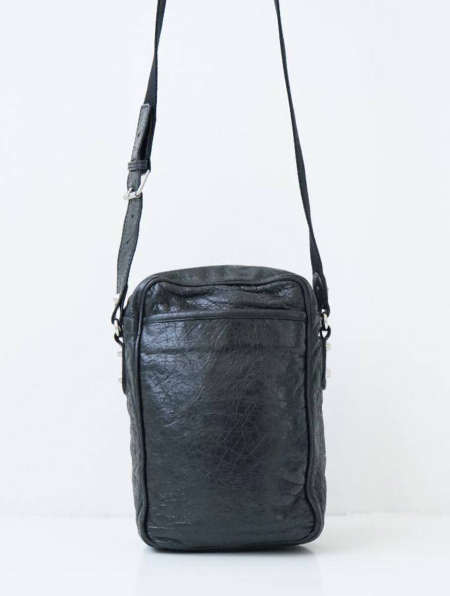 BALENCIAGA バレンシアガ レザーショルダーバッグ レザークロス BALENCIAGA バレンシアガ レザーショルダーバッグ レザークロス