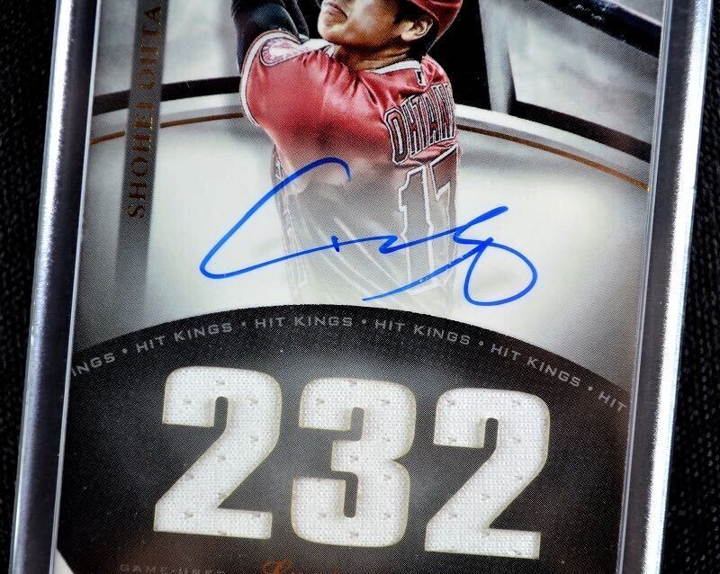 世界15枚限定!大谷翔平 直筆サインカード Topps レリックカード 世界15枚限定!大谷翔平 直筆サインカード Topps レリックカード
