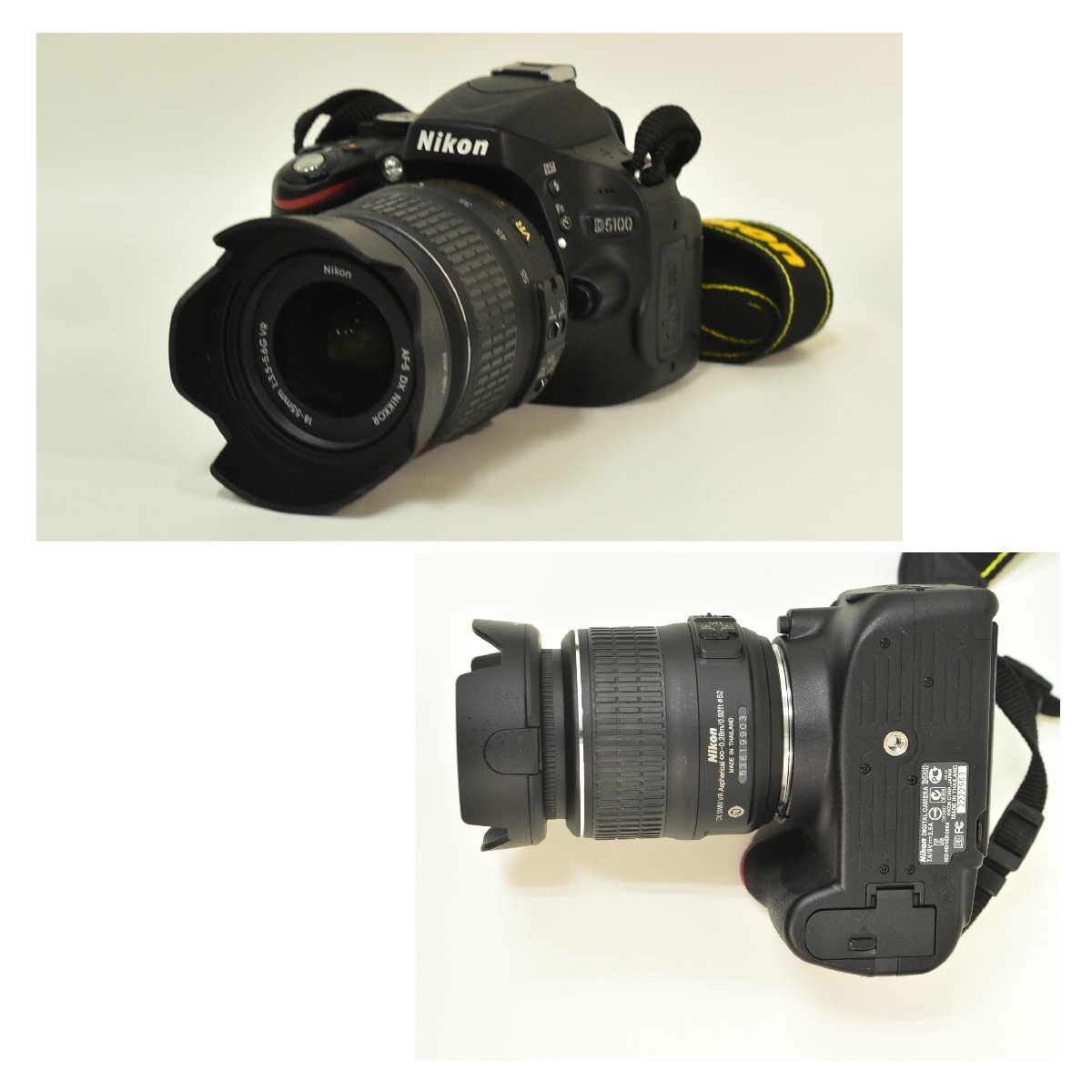 Yahoo!オークション - (8-14391)NIKON D5100/AF-S DX NIKKOR18-55㎜1 ...