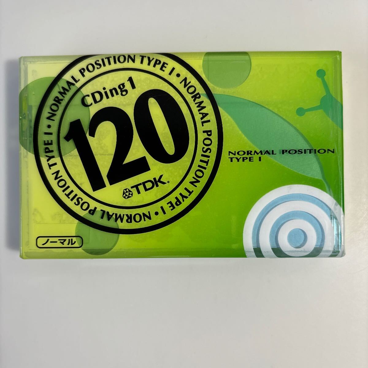 カセットテープ ノーマルポジション TDK CDing1 120分2本・150分 カセットテープ ノーマルポジション TDK CDing1 120分2本・150分