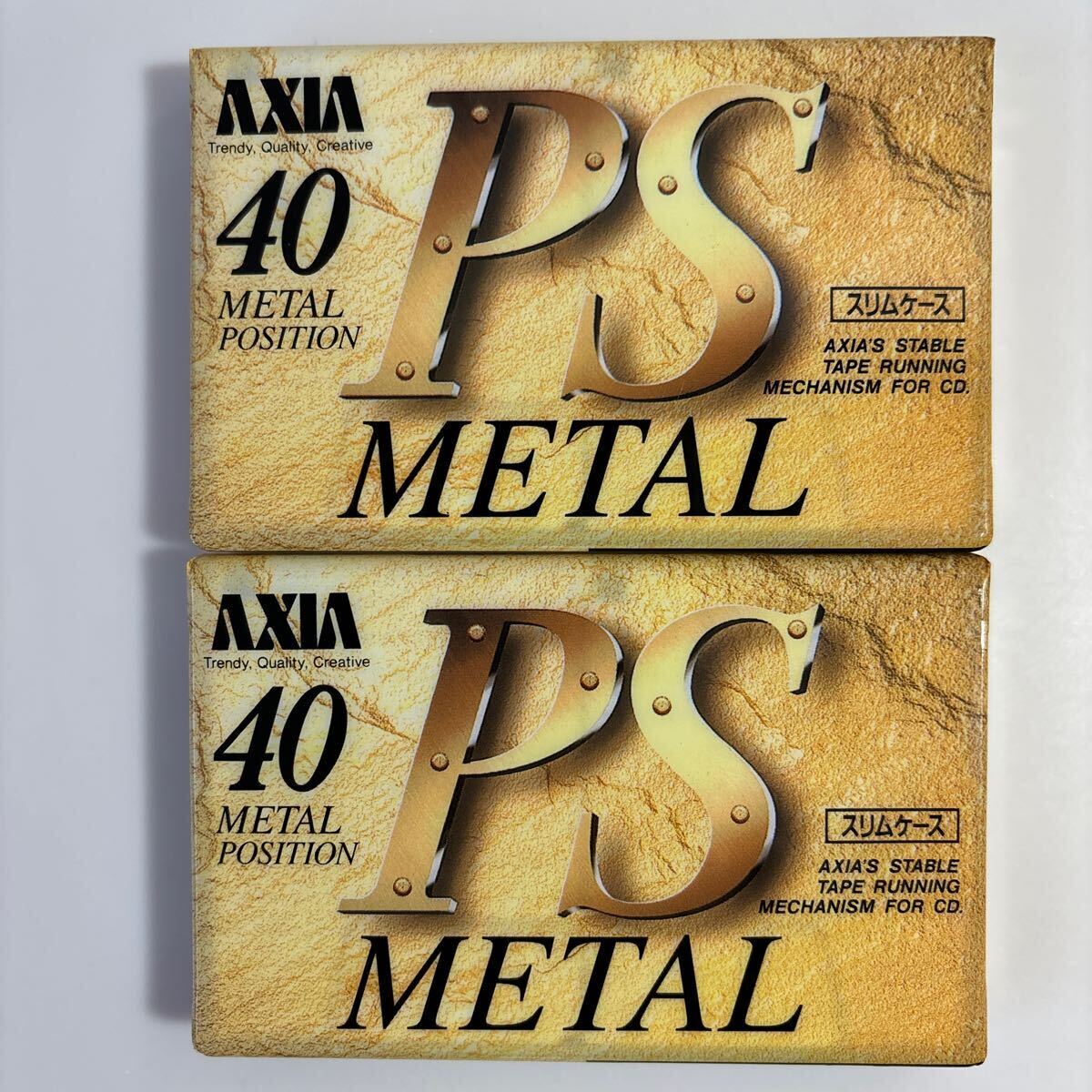 カセットテープ メタルテープ AXIA PS METAL 40分2本(1)｜Yahoo