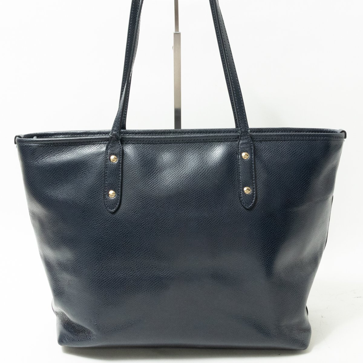 1円スタート COACH コーチ レザートートバッグ 皮革 ファスナー 1円スタート COACH コーチ レザートートバッグ 皮革 ファスナー