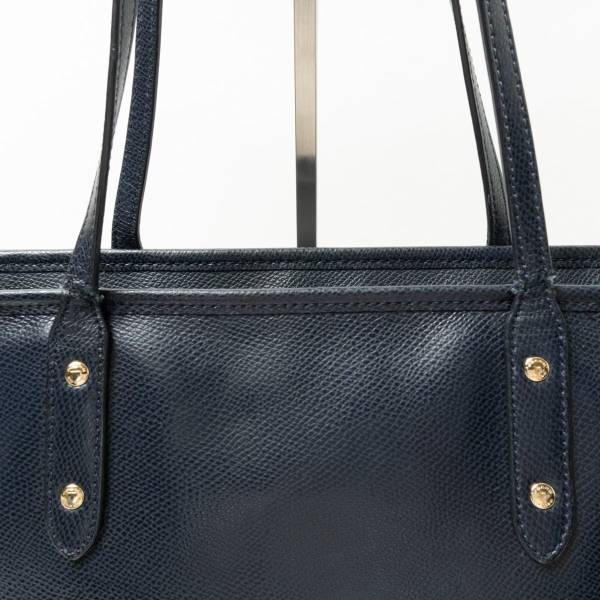 1円スタート COACH コーチ レザートートバッグ 皮革 ファスナー 1円スタート COACH コーチ レザートートバッグ 皮革 ファスナー