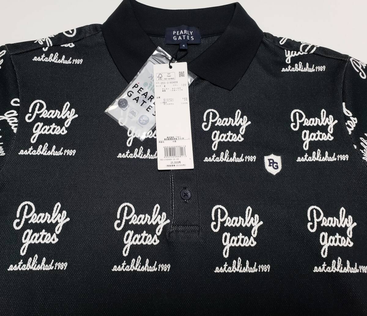 見事な創造力 ◯新作 PEARLY 正規品 美品 新品タグ付き パーリーゲイツ GATES パーリーゲイツ