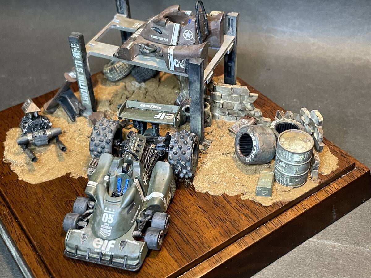☆vanvan自作チョロQ!!完全ワンオフ製作!!Tyrrell P34 ☆vanvan自作チョロQ!!完全ワンオフ製作!!Tyrrell P34